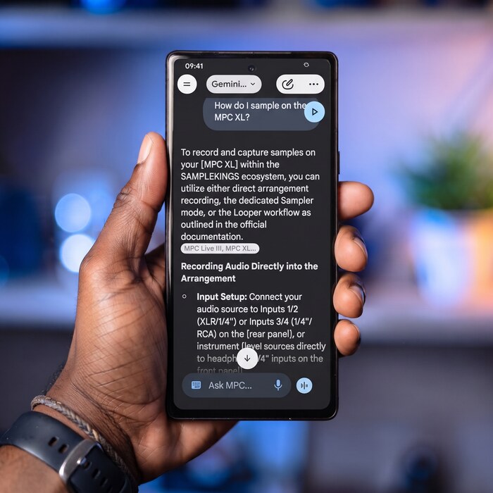 Ask a SampleKings AI Agent from your phone